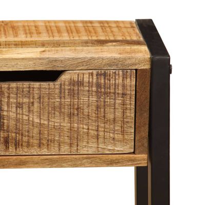 vidaXL Sideboard with 3 Drawers 43.3"x13.8"x29.5" Solid Mango Wood