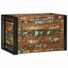 vidaXL Storage Box 31.50 x 19.69 x 19.69 in Reclaimed Wood
