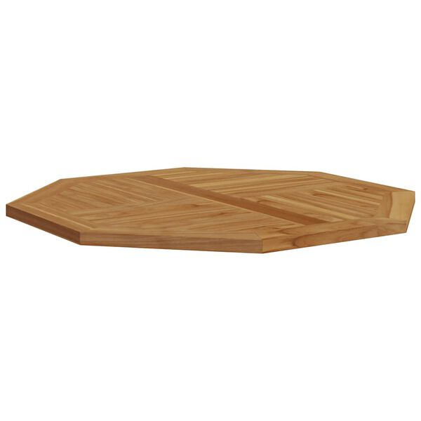 vidaXL Table Top Solid teak wood with water-based finish 35.4 in Durable