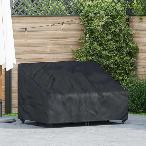 vidaXL Garden Bench Cover 51.18 x 37.40 x 15.75 / 31.50 in