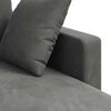vidaXL Sofa Dark Grey