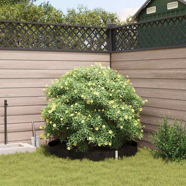 vidaXL Root Barrier Black 3.28 x 32.81 ft Polyethylene