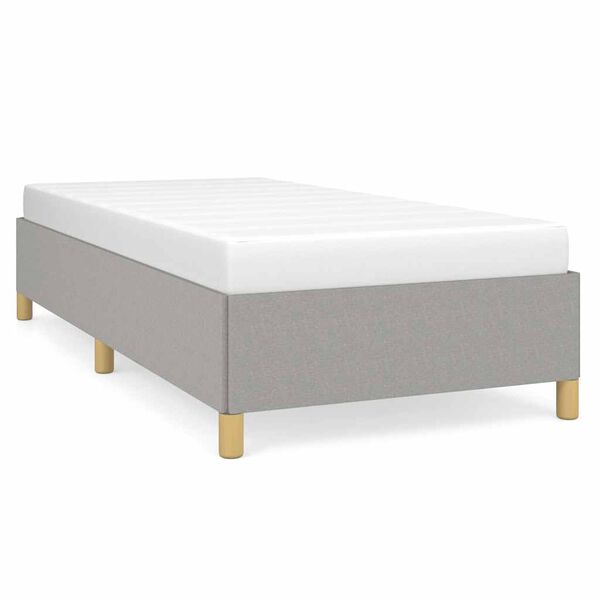 vidaXL Bed Frame Light Grey