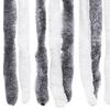 vidaXL Insect Curtain Grey and White 35.4x86.6" Chenille