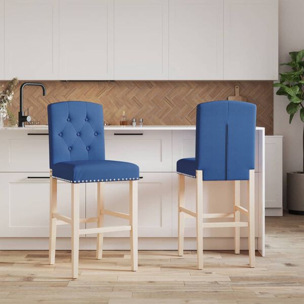 vidaXL Bar Chair Blue
