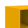 vidaXL Sideboard Mustard Yellow Cold-Rolled Steel Medium Sideboard
