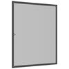 vidaXL Insect Screen Anthracite Aluminum, Fiberglass 39.4x47.2 in