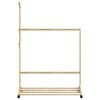 vidaXL Clothes Rack Bamboo Medium Bamboo Clothes Rack Rectangular