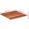 vidaXL Table Top Honey brown Solid acacia wood 24 in x 24 in Durable