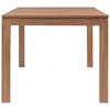 vidaXL Dining Table Solid Teak Wood with Natural Finish 70.9"x35.4"x29.9"