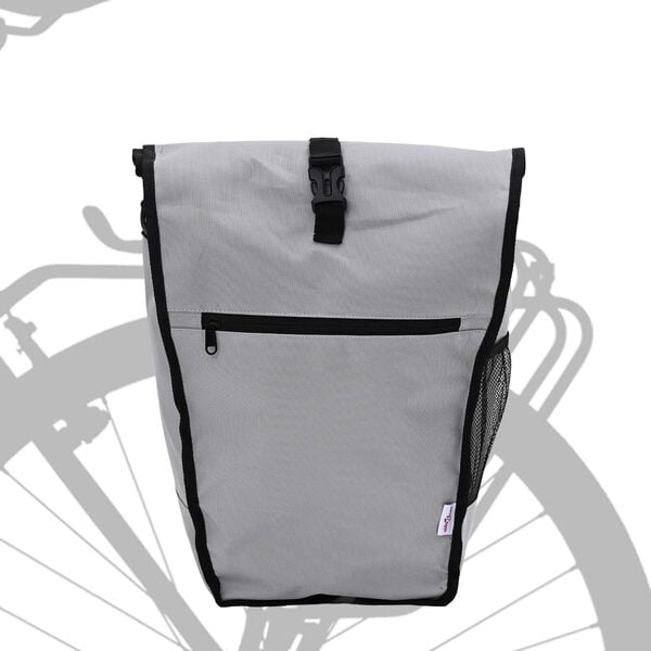 vidaXL Bicycle Bag Gray 34 x 16 x 59 cm Polyester