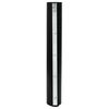 vidaXL Root Barrier Black 0.7 x 3 m HDPE