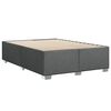 vidaXL Bed Frame Dark Gray