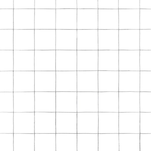 vidaXL Chicken Wire Fence Galvanized Steel 82‘x1.6‘ Silver