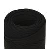 vidaXL Work Rope Black 0.08 " 82.0 ' Polyester