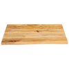 vidaXL Table Top Natural Solid mango wood 15.7 x 15.7 in Durable