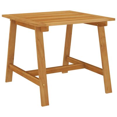 vidaXL Garden Dining Table 34.6"x34.6"x29.1" Solid Acacia Wood