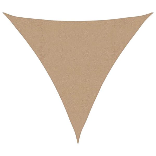 vidaXL Sun Sail Taupe High-density polyethylene (HDPE) 14.8 feet