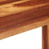 vidaXL Dining Table Honey Solid acacia wood Medium Durable
