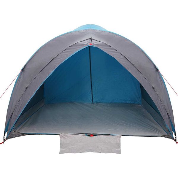 vidaXL Tunnel tent with Roof Blue 161.42 x 112.20 x 77.95 in Taffeta
