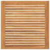 vidaXL Garden Dining Set Natural Wood Brown Solid Acacia wood Medium
