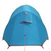 vidaXL Camping Tent Tunnel 3-Person Blue Waterproof