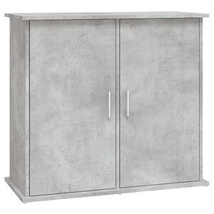 vidaXL Aquarium Stand Concrete Grey Engineered Wood 31.9 x 14.2 x 28.7 in