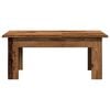 vidaXL Coffee Table Old wood Engineered wood Medium Durable