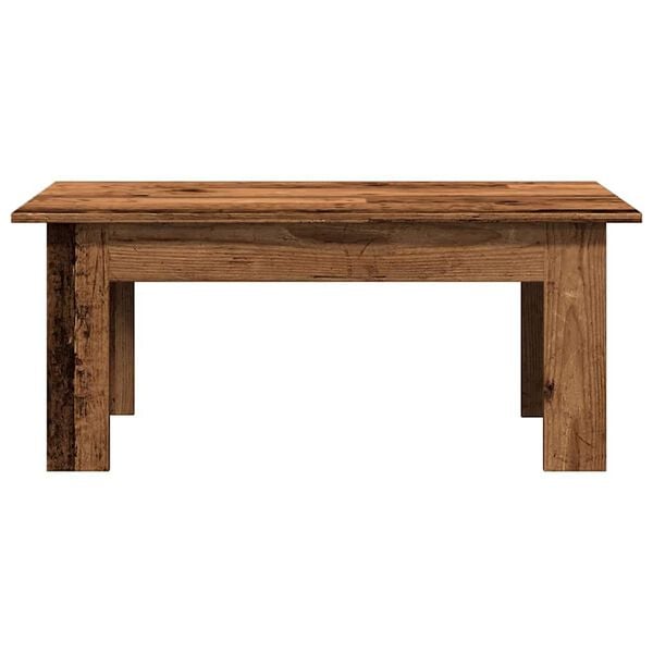 vidaXL Coffee Table Old wood Engineered wood Medium Durable