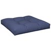 vidaXL Pallet Cushion Set Navy Blue 27.6"x15.7"x4.7" Fabric