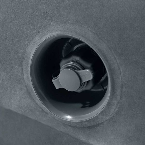 INTEX Pull-out Chair Dark Grey PVC, Rayon Queen