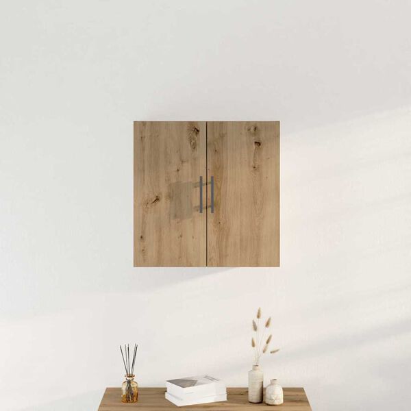 vidaXL Wall Cabinet Wall-mounted Artisan Oak 23.62 x 12.40 x 23.62 in