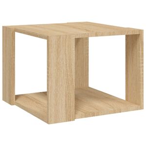 vidaXL Coffee Table Sonoma Oak Engineered Wood Compact Coffee Table