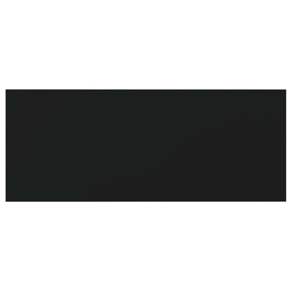 vidaXL Shelf Set of 4 Black Engineered wood Medium Simplistic