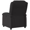 vidaXL Recliner Chair Black Fabric Standard Recliner Chair Rectangular