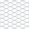 vidaXL Hexagon Fence Green 0.8 x 50 m Steel