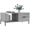 vidaXL Coffee Table Gray Sonoma Engineered wood