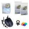 Ubbink Kit Black PVC Medium Garden Pond Kit Rectangular Contemporary