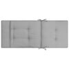 vidaXL Garden Chair Cushions 2 pcs Gray 47.2"x19.7"x2"