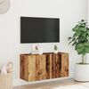 vidaXL TV Cabinet Old wood Engineered wood Medium TV Cabinet