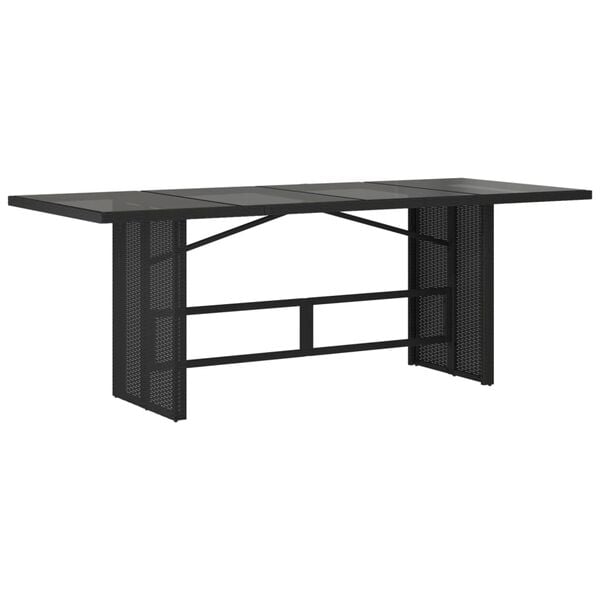 vidaXL Garden Dining Set Grey, Dark Grey