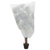 vidaXL Plant Fleece Cover Set of 4 White 100% polypropylene Large