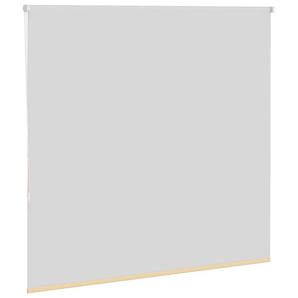 vidaXL Roller Blind Beige 100% Polyester, Aluminum 63 x 68.9 in