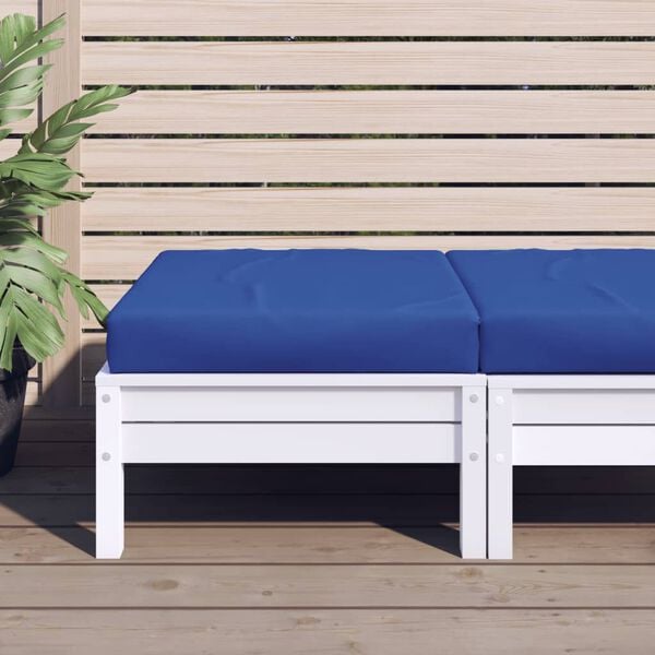 vidaXL Pallet Cushion Blue Oxford fabric (100% polyester)