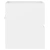 vidaXL Sink Cabinet With Basin White Engineered wood