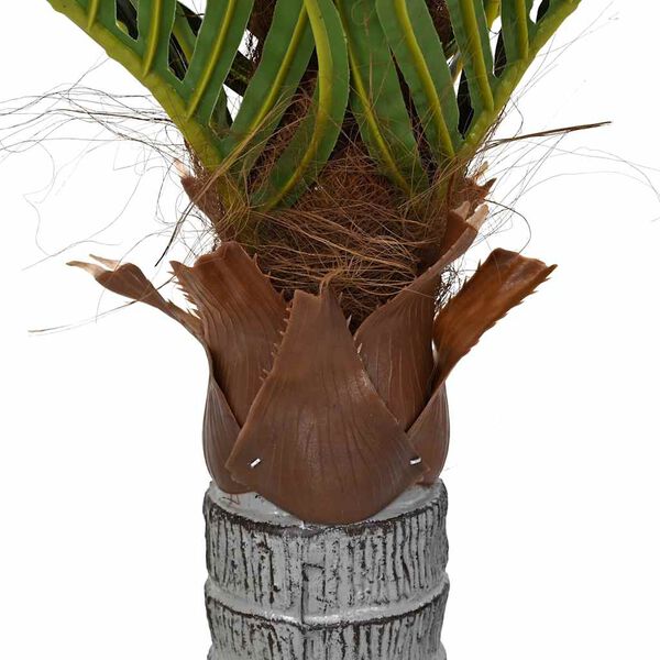 vidaXL Artificial Palm Tree Green PEVA Medium Artificial Palm Tree