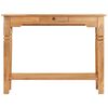 vidaXL Console Table Natural Acacia Solid Acacia Wood Console Table