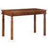 vidaXL Dining Table Honey-colored Solid acacia wood Medium Durable