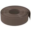 vidaXL Garden Edgings 2 pcs Brown 32.8' 5.9" Polyethylene