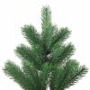 vidaXL Nordmann Fir Artificial Christmas Tree LED&Ball Set Green 70.9"
